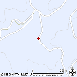 広島県神石郡神石高原町草木516-2周辺の地図