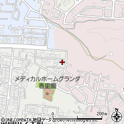 大阪府枚方市香里園山之手町27-31周辺の地図