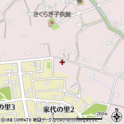 静岡県掛川市家代1926周辺の地図