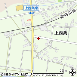 兵庫県加古川市八幡町上西条990周辺の地図