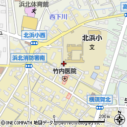 静岡県浜松市浜名区横須賀800周辺の地図