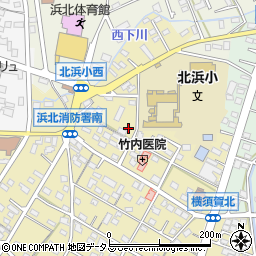 静岡県浜松市浜名区横須賀761周辺の地図
