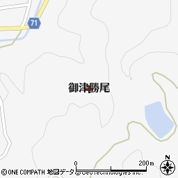 岡山県岡山市北区御津勝尾周辺の地図