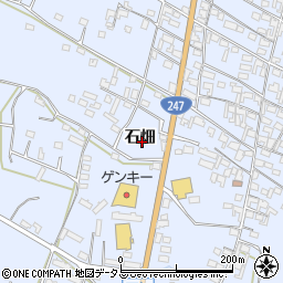 愛知県美浜町（知多郡）奥田（石畑）周辺の地図