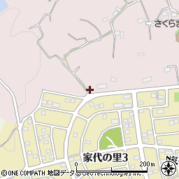 静岡県掛川市家代1993周辺の地図