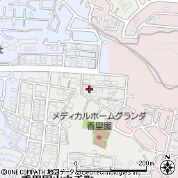 大阪府枚方市香里園山之手町27-20周辺の地図