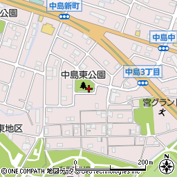 中島東公園周辺の地図