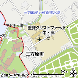 聖隷クリストファー小学校周辺の地図