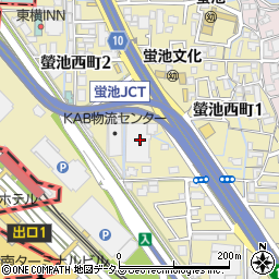 ルーセントテニスクラブ豊中周辺の地図