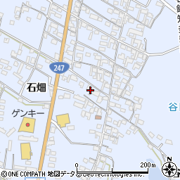 愛知県知多郡美浜町奥田石畑199周辺の地図