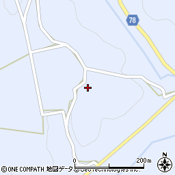 岡山県加賀郡吉備中央町西791周辺の地図