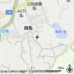 静岡県掛川市初馬743-1周辺の地図