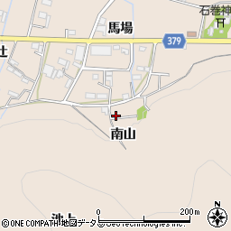 愛知県豊橋市石巻町南山周辺の地図
