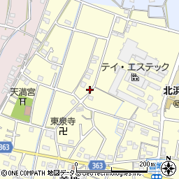 静岡県浜松市浜名区善地27周辺の地図