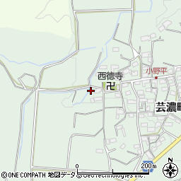 〒514-2206 三重県津市芸濃町小野平の地図