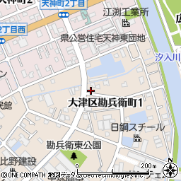 黒田サービス周辺の地図