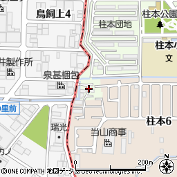 大阪府高槻市柱本新町30周辺の地図