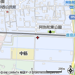 兵庫県高砂市阿弥陀町阿弥陀1305-4周辺の地図