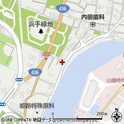 兵庫県姫路市飾磨区須加237周辺の地図