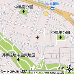 兵庫県姫路市飾磨区中島3076周辺の地図