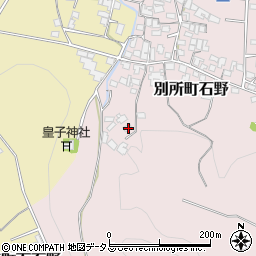 兵庫県三木市別所町石野923周辺の地図