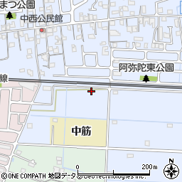 兵庫県高砂市阿弥陀町阿弥陀1326周辺の地図