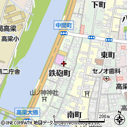 岡山県高梁市鉄砲町15周辺の地図