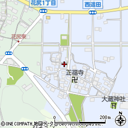 兵庫県三木市別所町西這田152周辺の地図