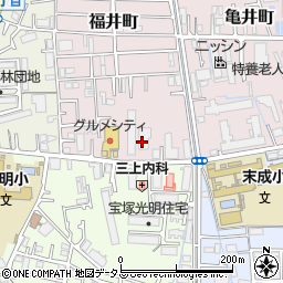 トヨタモビリティパーツ宝塚店周辺の地図