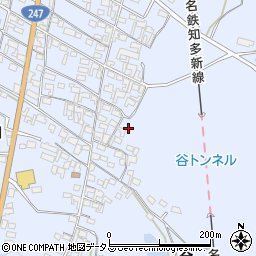 愛知県知多郡美浜町奥田石畑60周辺の地図
