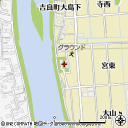 大島八幡社周辺の地図