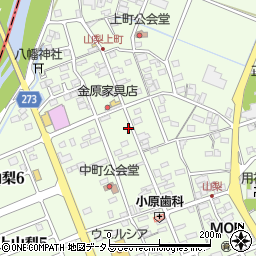 静岡県袋井市上山梨1511周辺の地図