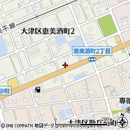 吉野家姫路大津店周辺の地図