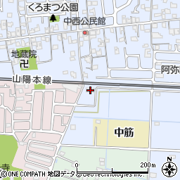 兵庫県高砂市阿弥陀町阿弥陀1504-1周辺の地図