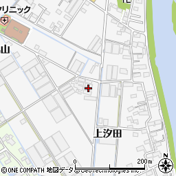 愛知県西尾市一色町松木島上汐田36周辺の地図