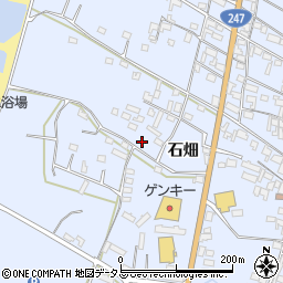愛知県知多郡美浜町奥田石畑272-1周辺の地図
