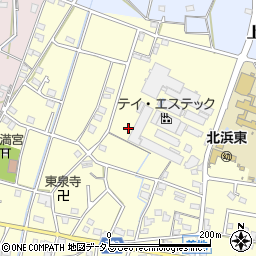 静岡県浜松市浜名区善地136周辺の地図
