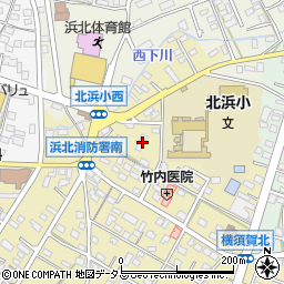 静岡県浜松市浜名区横須賀776-1周辺の地図