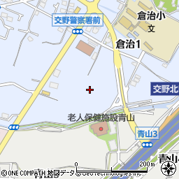 〒576-0051 大阪府交野市倉治（丁目）の地図