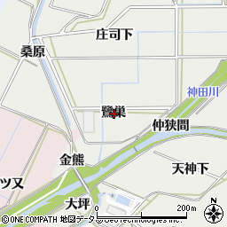 愛知県豊橋市石巻本町鷺巣周辺の地図