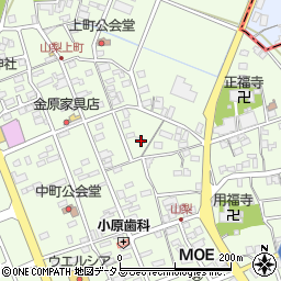 静岡県袋井市上山梨1050周辺の地図