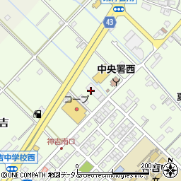 東播車検センター周辺の地図
