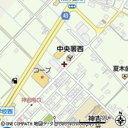 加古川警察署神吉交番周辺の地図