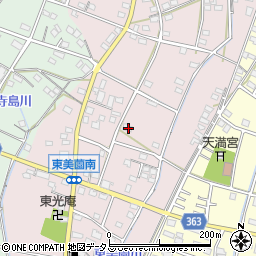 静岡県浜松市浜名区東美薗222周辺の地図