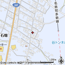 愛知県知多郡美浜町奥田石畑69周辺の地図