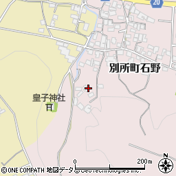 兵庫県三木市別所町石野913周辺の地図