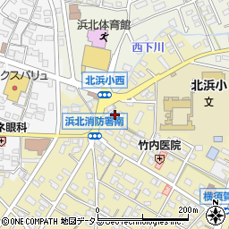 静岡県浜松市浜名区横須賀771-1周辺の地図