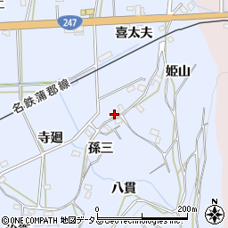 愛知県西尾市吉良町乙川喜太夫5周辺の地図