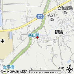 静岡県掛川市初馬163周辺の地図