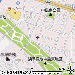 兵庫県姫路市飾磨区中島508-2周辺の地図